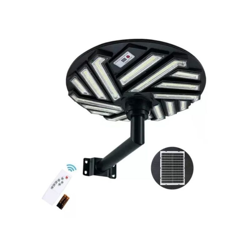 Foco Farol Led Solar Exterior Ufo Disco Urbano 3000w Tubo L-0