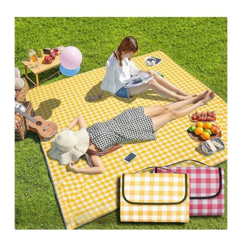 Manta Perfecta Para Picnic Impermeable Fácil De Transportar-1