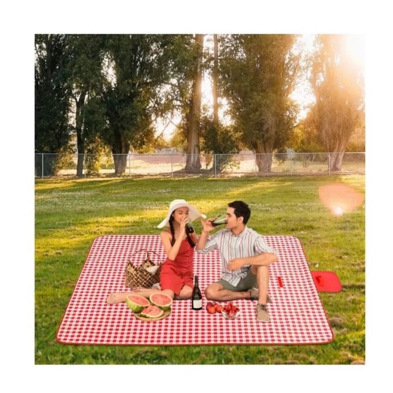 Manta Perfecta Para Picnic Impermeable Fácil De Transportar-2