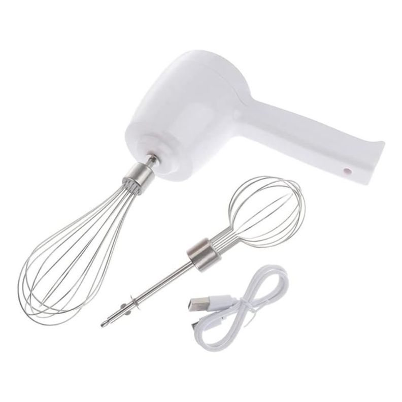 Mini Batidor Inalámbrico Mezclador De Mano Recargable-3