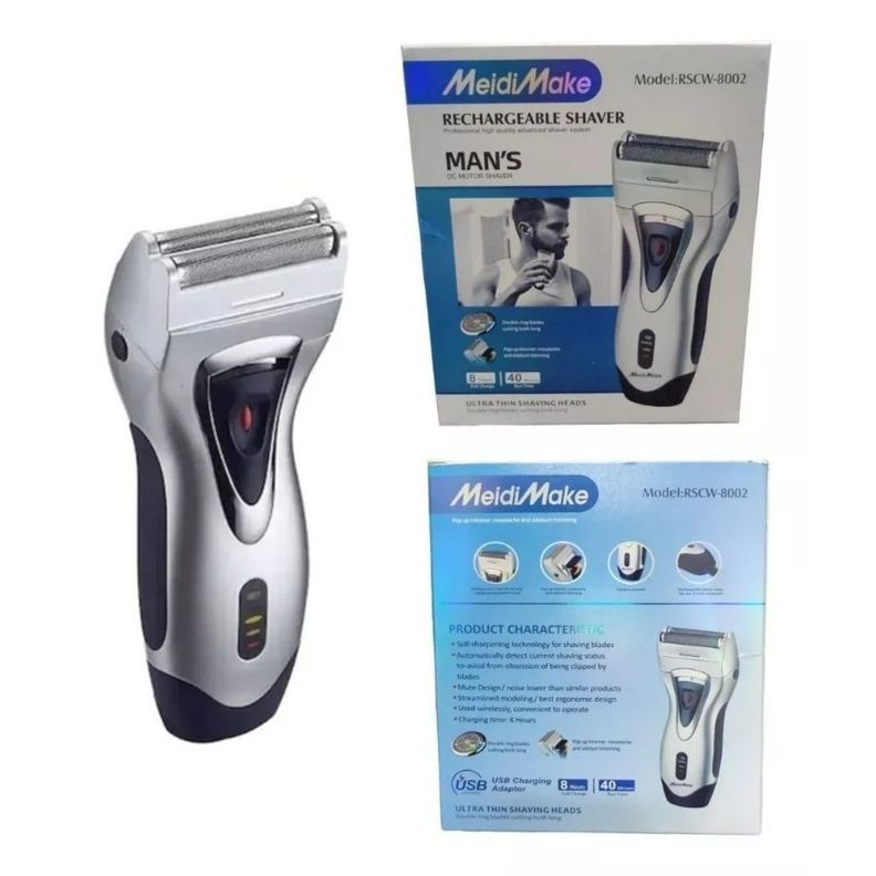 Maquina De Afeitar Recargable De Hombre-2