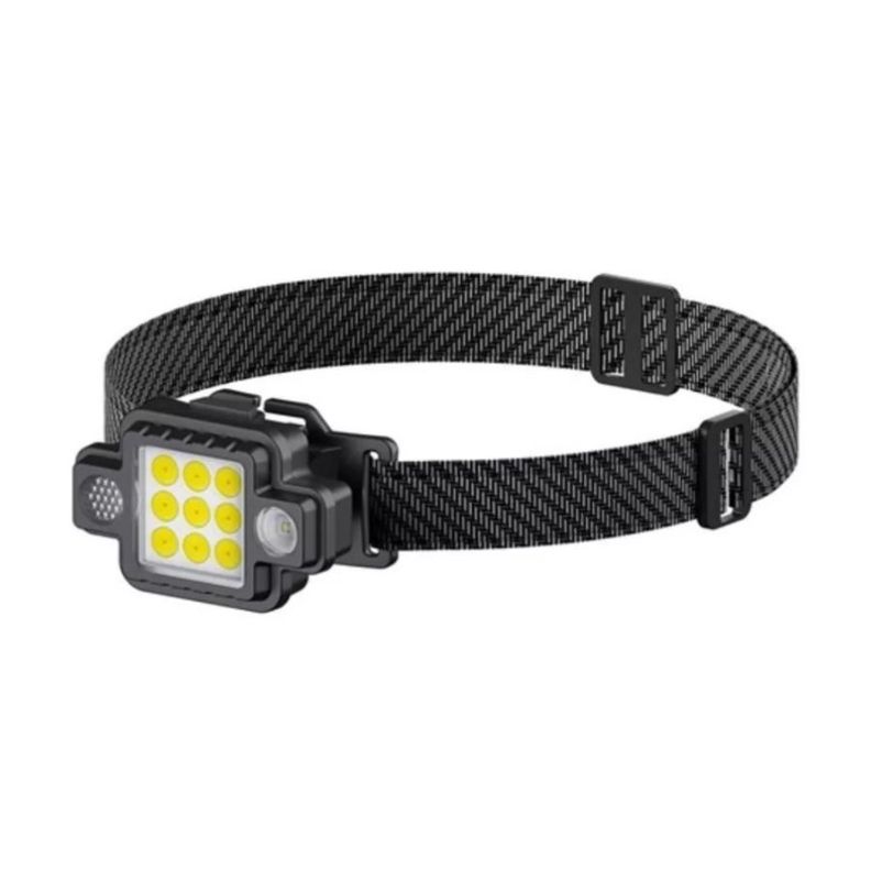 Linterna Lampara Led Frontal Minero Recargable Camping-0