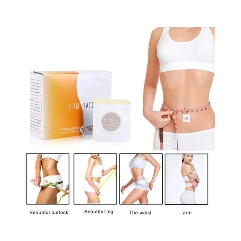 90 Parches Reductor Adelgazantes Slim Patch Reductores-2
