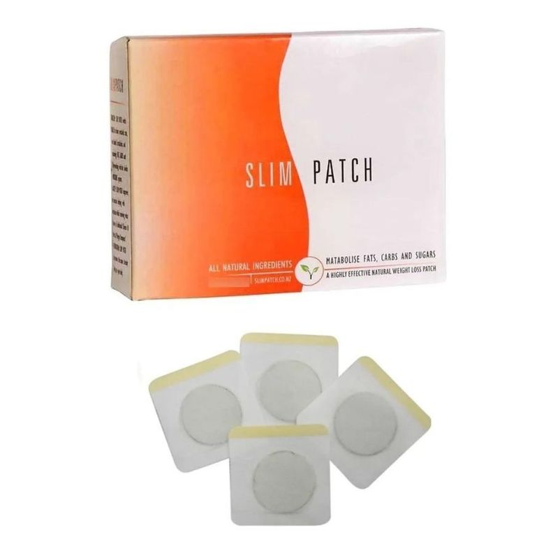 90 Parches Reductor Adelgazantes Slim Patch Reductores-1