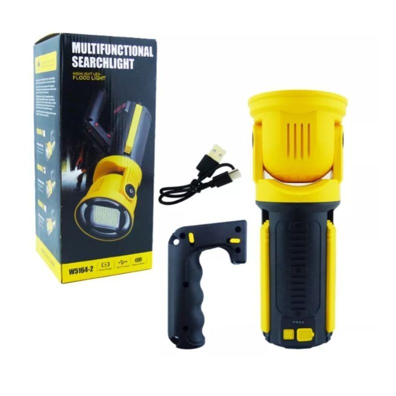 Foco Proyector Led Recargable Usb Portátil Camping-3