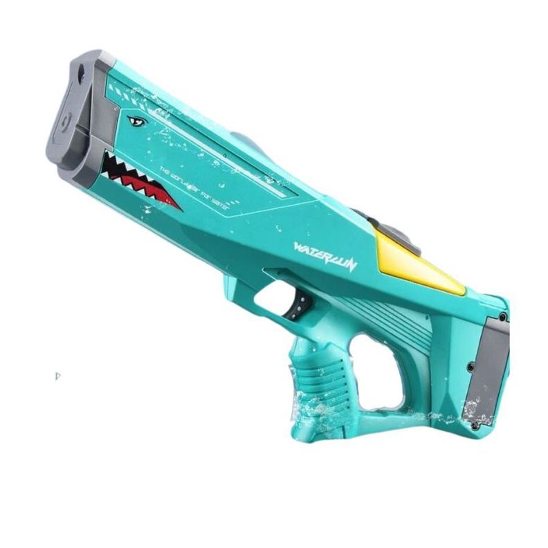 Juguete De Agua Eléctrico Blaster Para Niños Azul-0