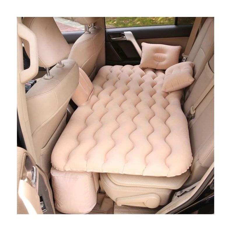 Colchon Inflable Para Auto con Dos Almohadas e Inflador-2
