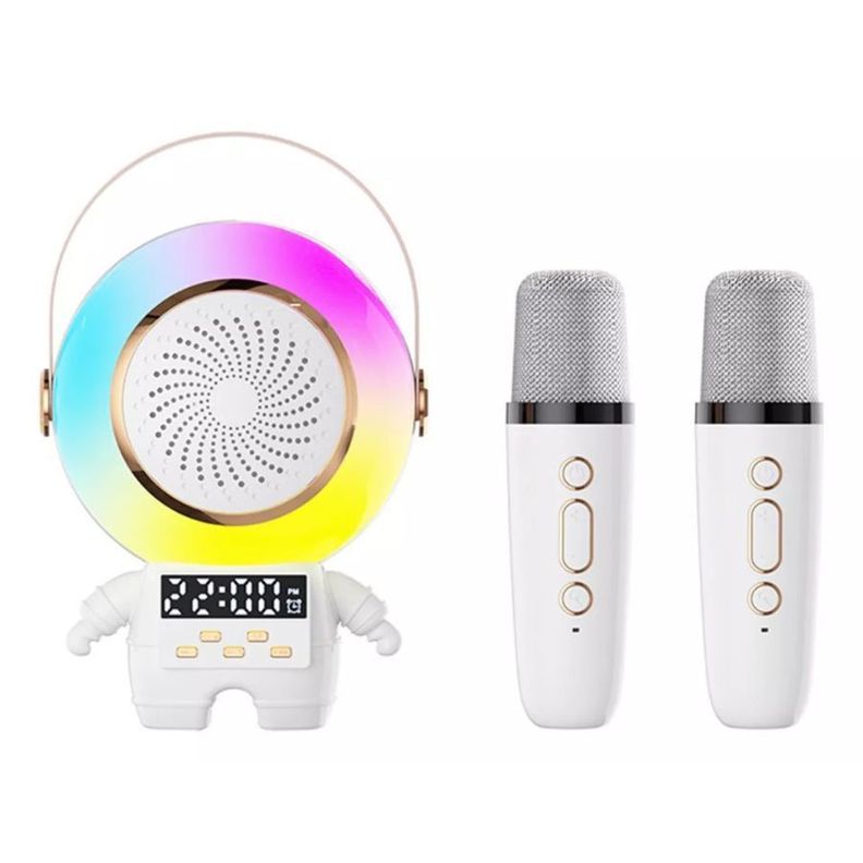 Parlante Astronauta X64 Altavoz Micrófono Dual Inalambrico-0