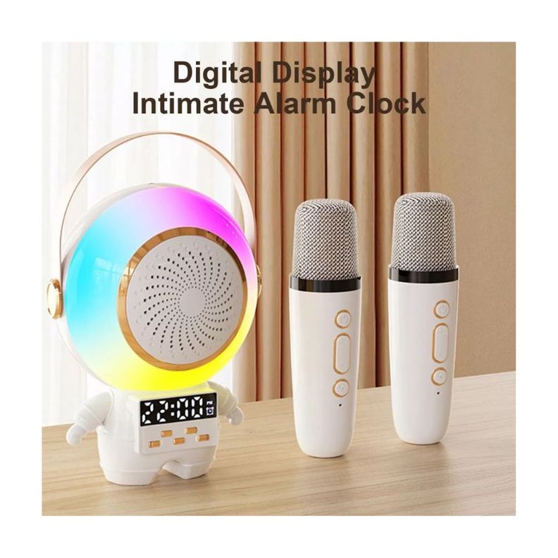 Parlante Astronauta X64 Altavoz Micrófono Dual Inalambrico-1
