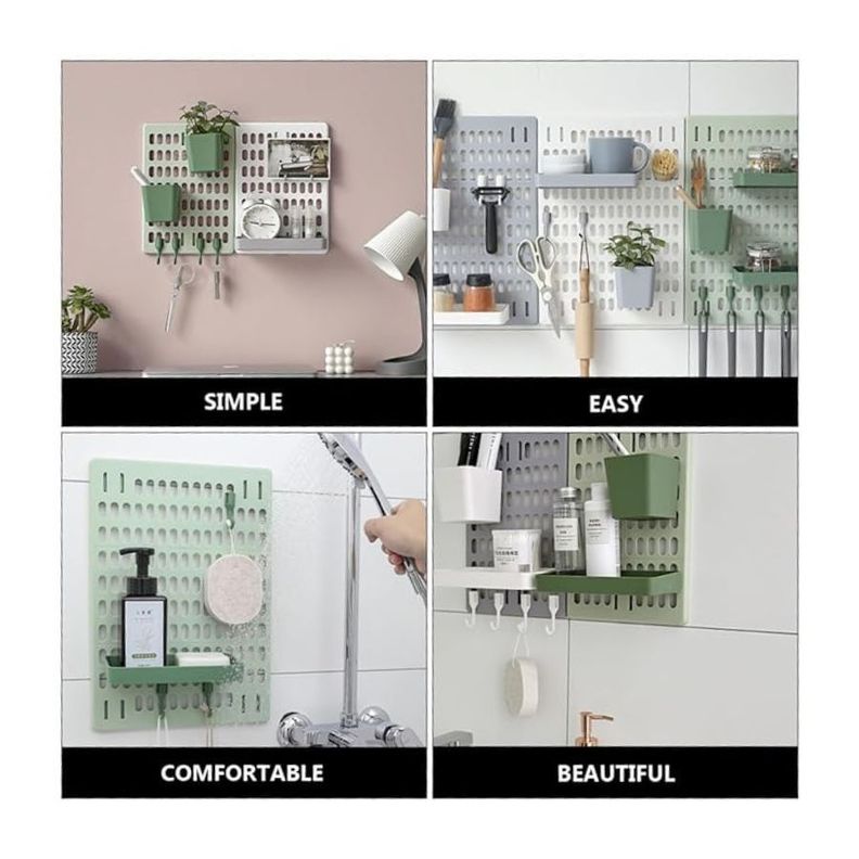 Organizador De Pared Múltiple Organizador Decorativo Hogar-6