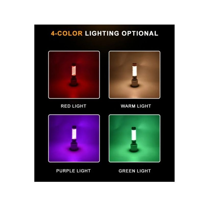 Linterna Portátil De Luz Fuerte Camping Recargable-3