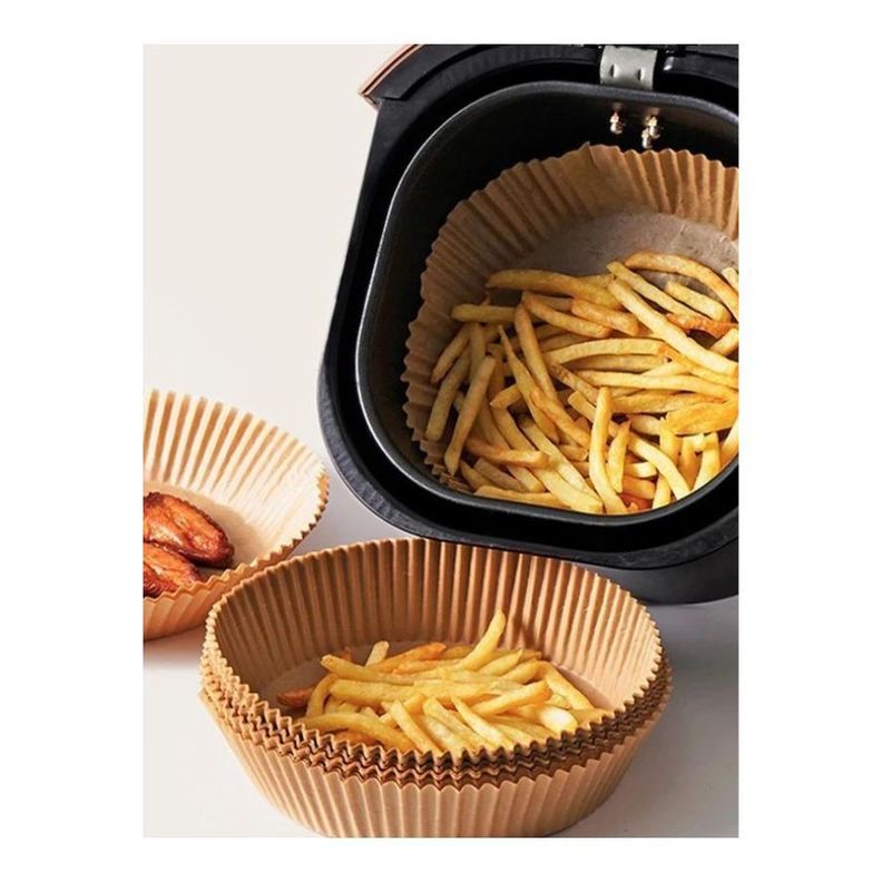 Protector Airfryer Forro Papel Antiadherente Freidora 100und-3