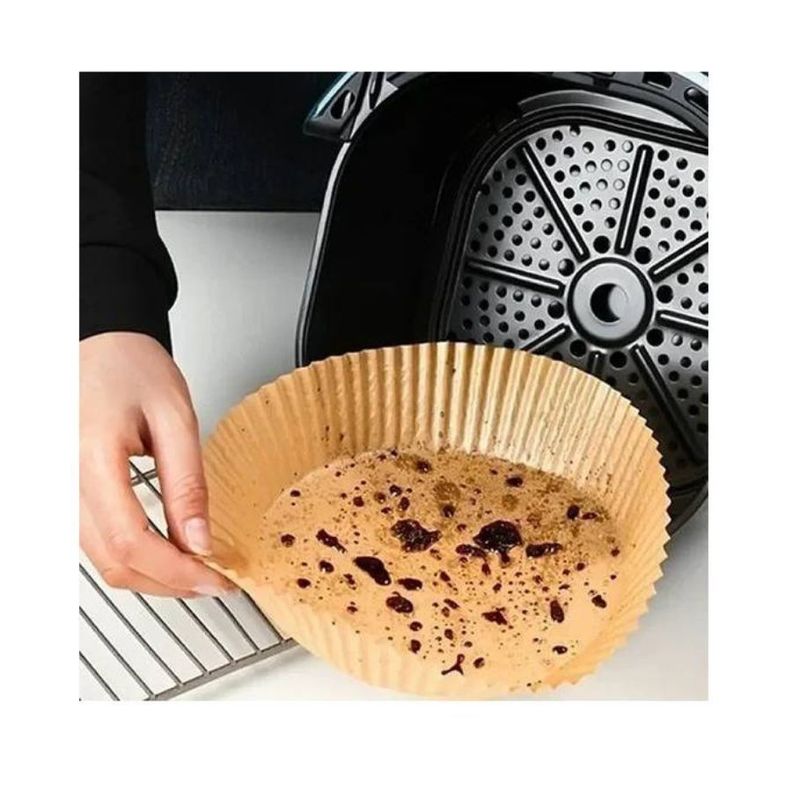 Protector Airfryer Forro Papel Antiadherente Freidora 100und-2