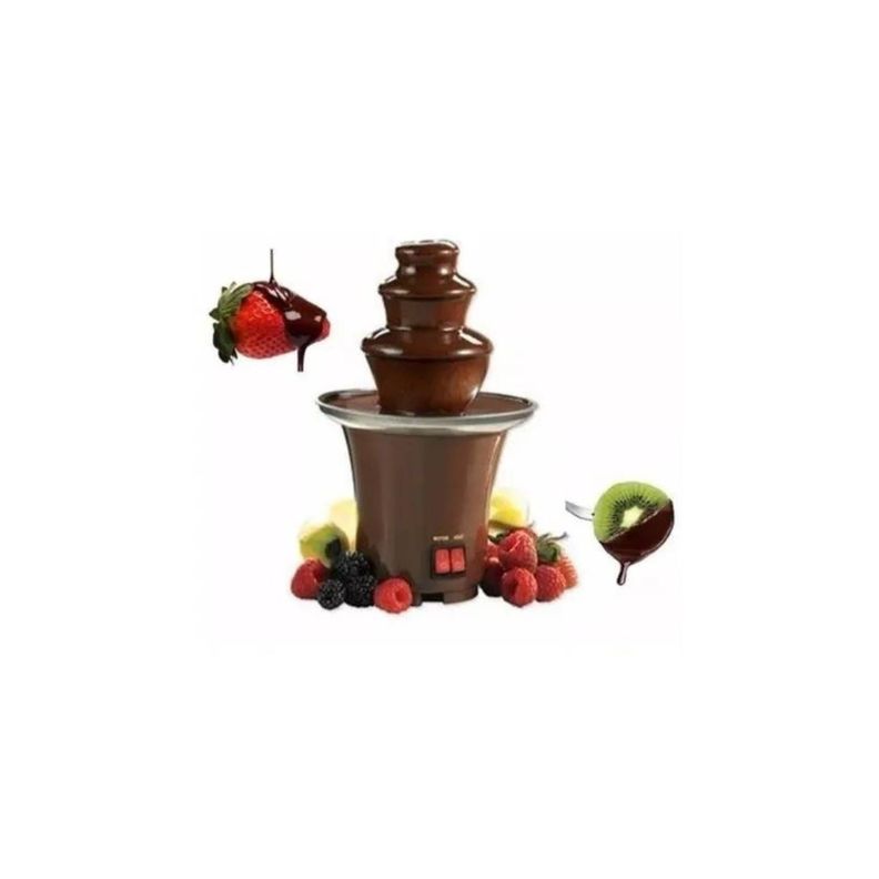 Cascada Fuente De Chocolate Fondue Tres Niveles-1