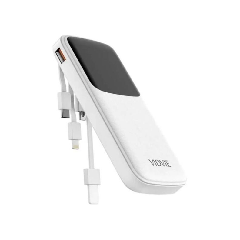 Power Bank 10000 Mah Bateria Externa Cables Incluidos Vidvie-0