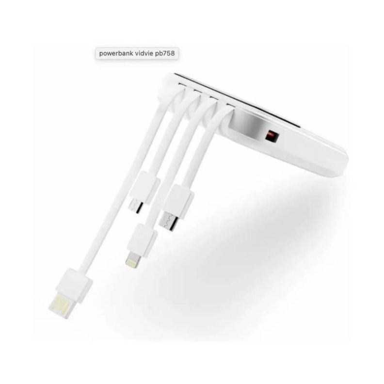 Power Bank 10000 Mah Bateria Externa Cables Incluidos Vidvie-1