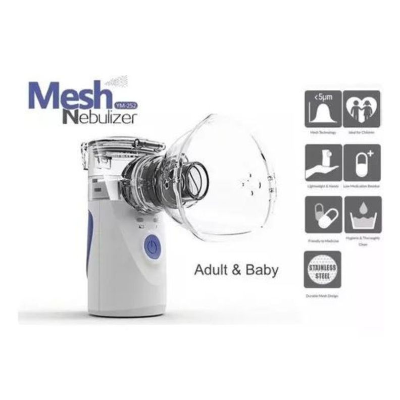 Nebulizador Portátil Terapia Niños Y Adultos Usb-2
