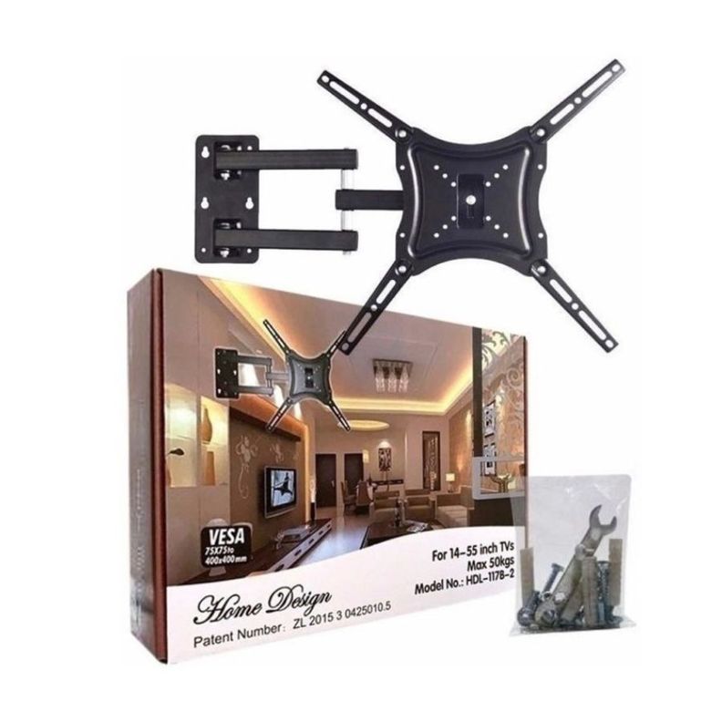 Soporte Pantalla Tv 14 A 55 Pulgadas Hasta 50 Kg-2