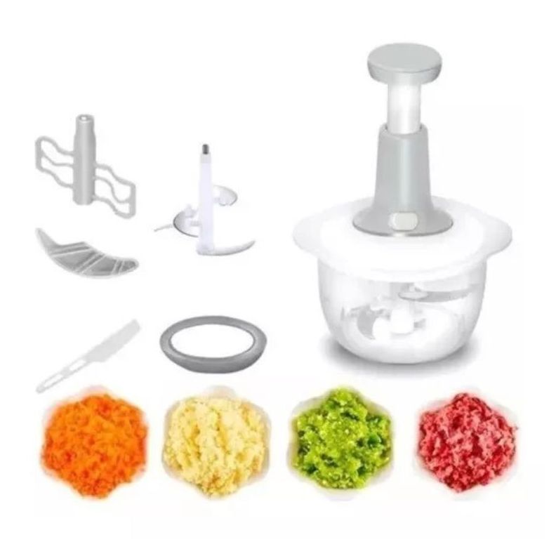 Picador Procesador Cortador De Verduras Y Frutas-3