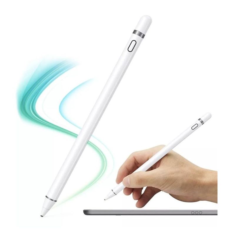 Pluma Lápiz Capacitivo Stylus Pen Para iPad Tablet Android-5