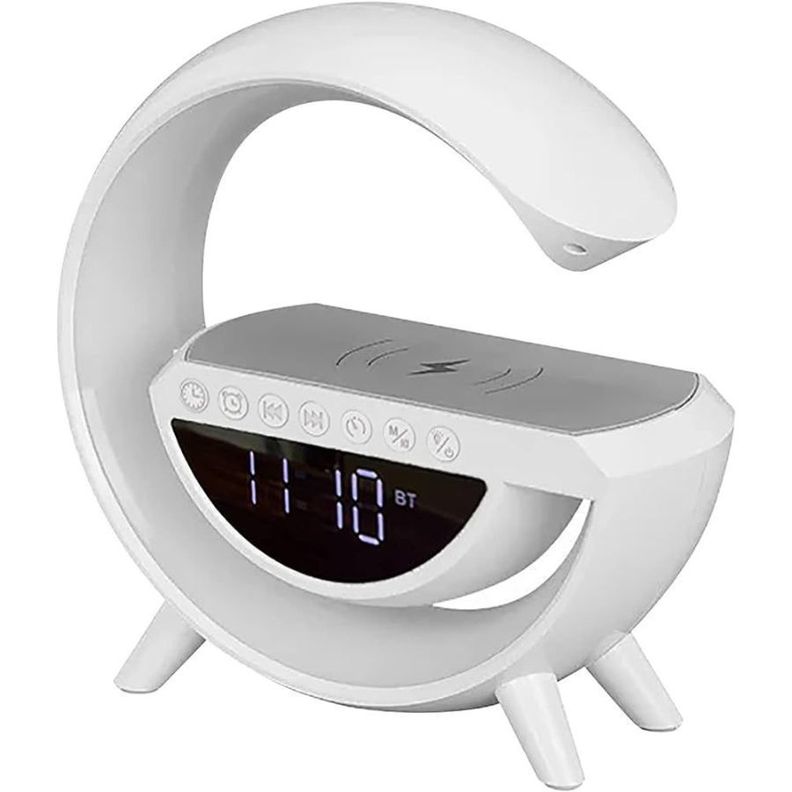 Reloj Lampara Parlante Inteligente Bluetooth -0