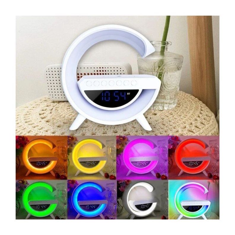 Reloj Lampara Parlante Inteligente Bluetooth -4