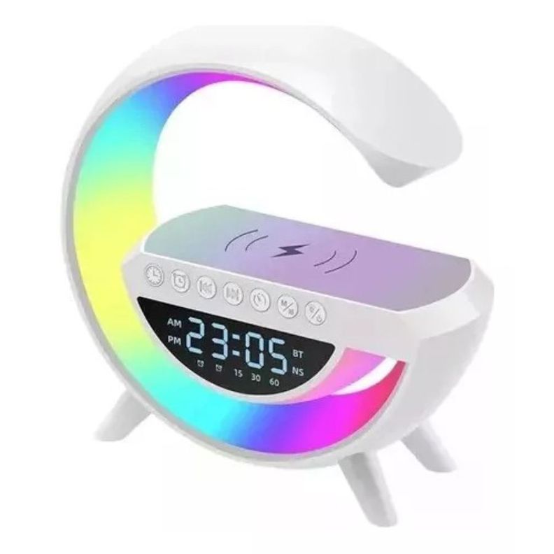 Reloj Lampara Parlante Inteligente Bluetooth -2