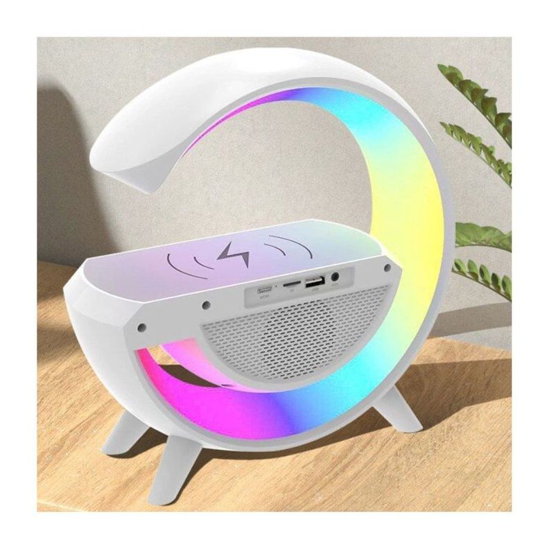 Reloj Lampara Parlante Inteligente Bluetooth -3