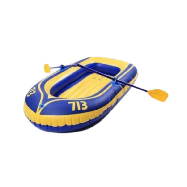 Bote Inflable con Remos Cuerda E Inflador-0
