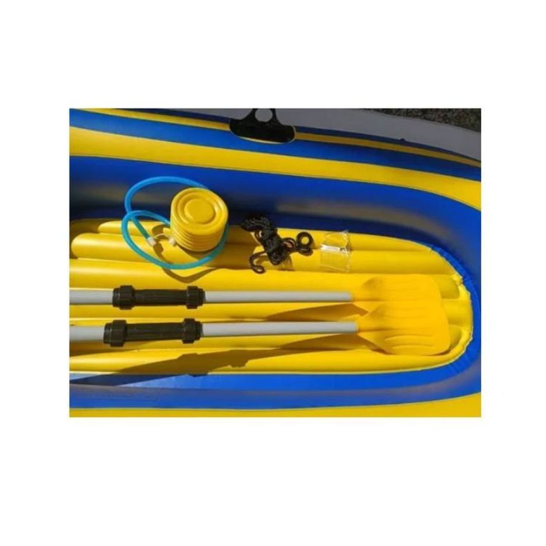 Bote Inflable con Remos Cuerda E Inflador-2
