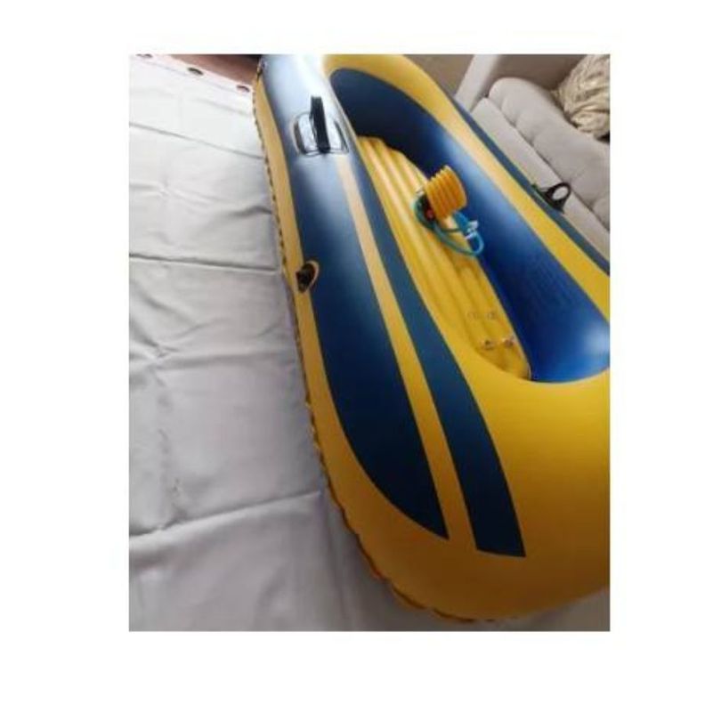 Bote Inflable con Remos Cuerda E Inflador-3