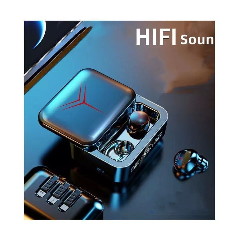 Audífonos Inalámbricos M88 Plus Bluetooth Power Bank-1