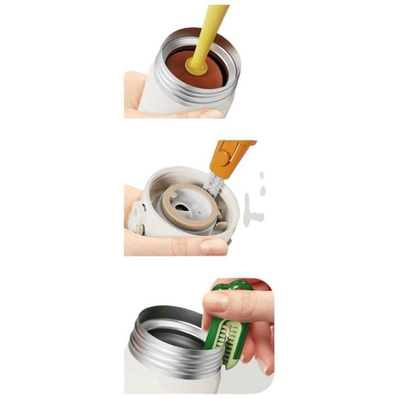Cepillo para Botellas Escobilla Limpia Vasos 3en1-2