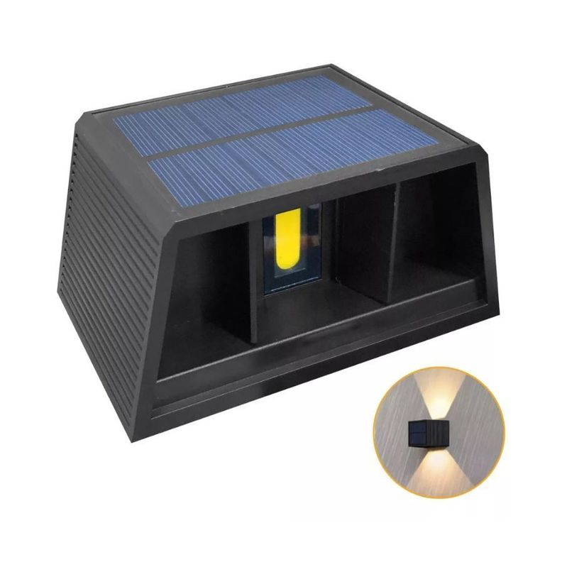 Aplique Luz Led De Pared Para Exteriores Impermeable Sensor-2