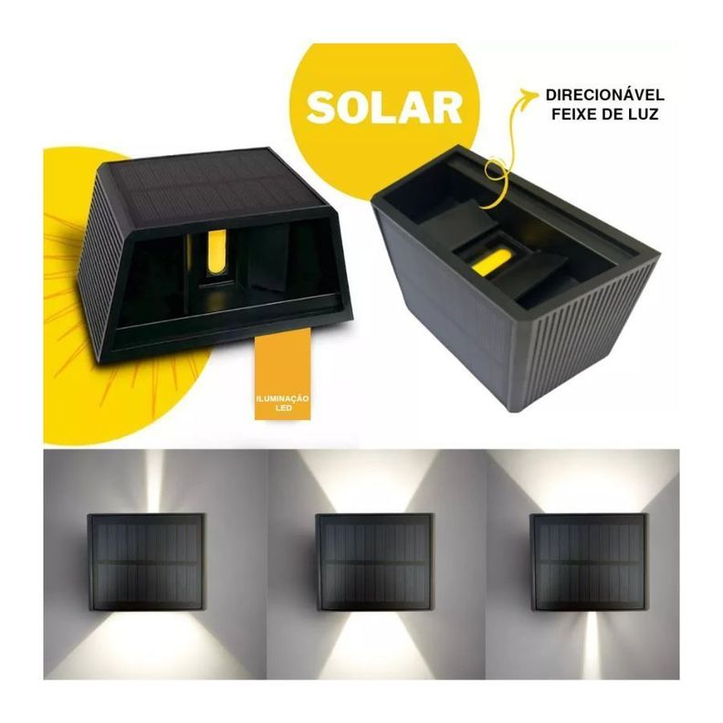 Aplique Luz Led De Pared Para Exteriores Impermeable Sensor-4