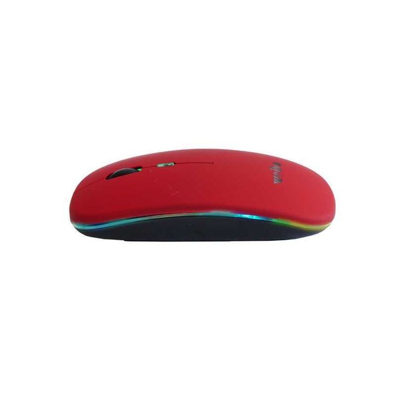 Mouse Imice Wireless 24ghz Inalámbrico Recargable Burdeo-1