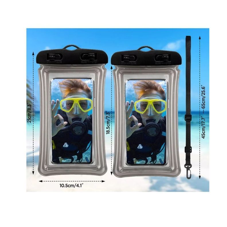 Funda Protectora Celular Impermeable Sumergible Carcasa-1