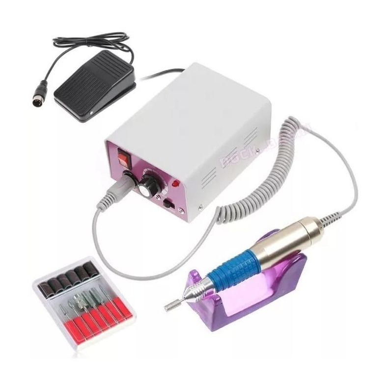 Set Torno Profesional Para Uñas Acrílicas Manicure Pedicure-2