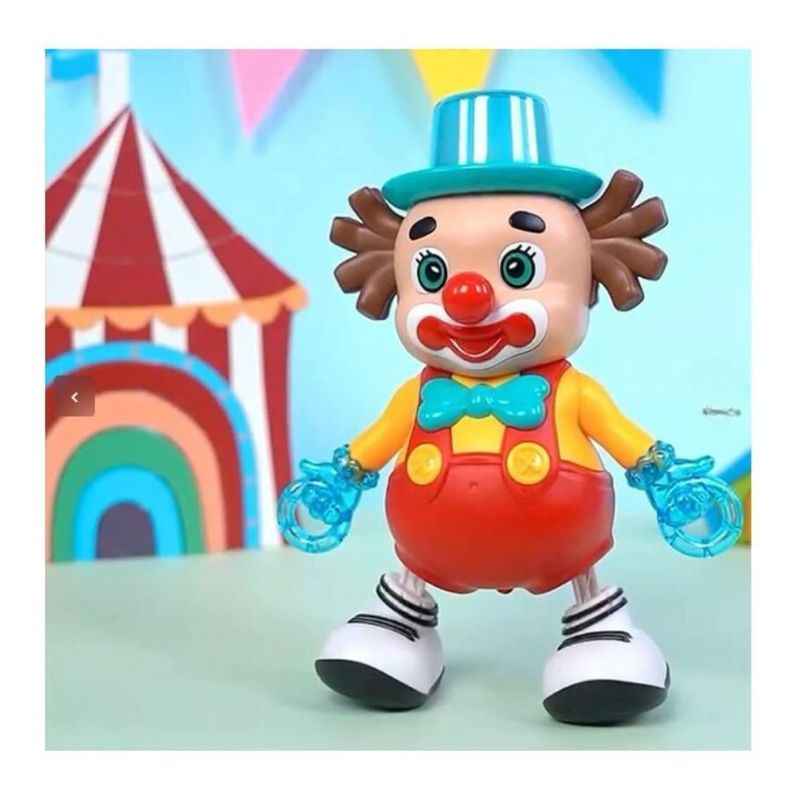 Juguete Robot Payaso Bailarín Electrónico Luz Y Sonido-2