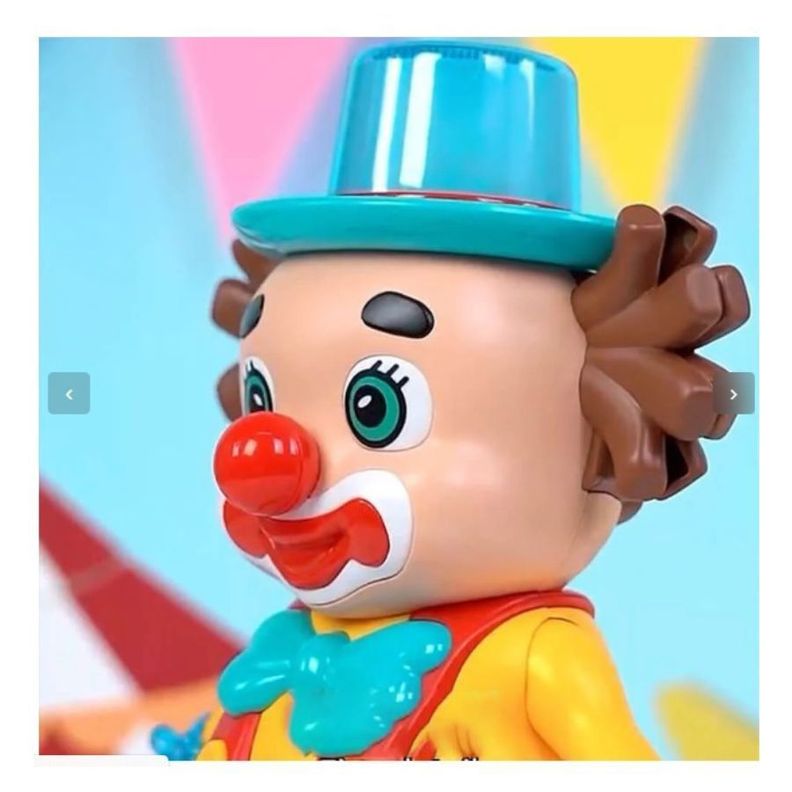 Juguete Robot Payaso Bailarín Electrónico Luz Y Sonido-3