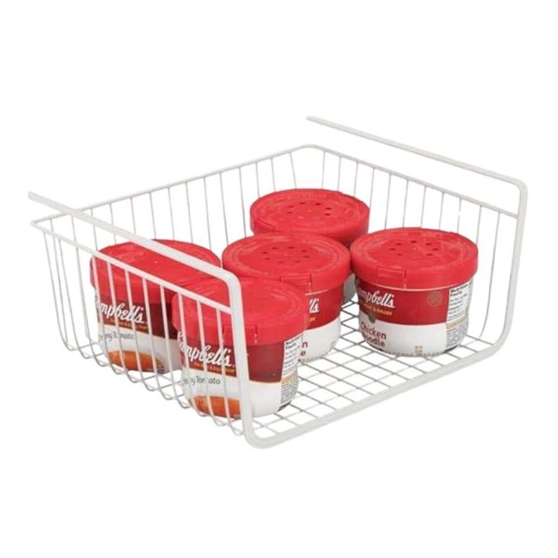 Cesta Organizador Soporte Flotante Organizador Cocina Metal-0