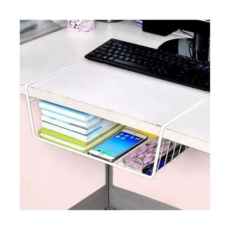 Cesta Organizador Soporte Flotante Organizador Cocina Metal-3
