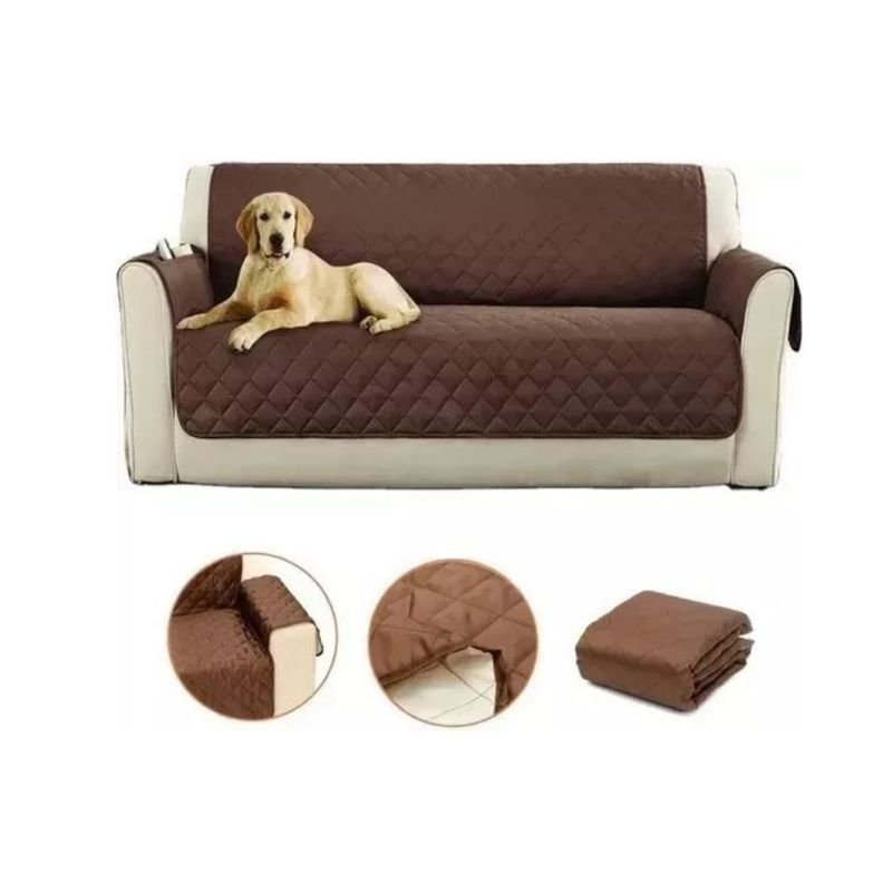 Funda Cobertor Cubre Sillon 3 Cuerpos Plazas Sofa Asiento-4