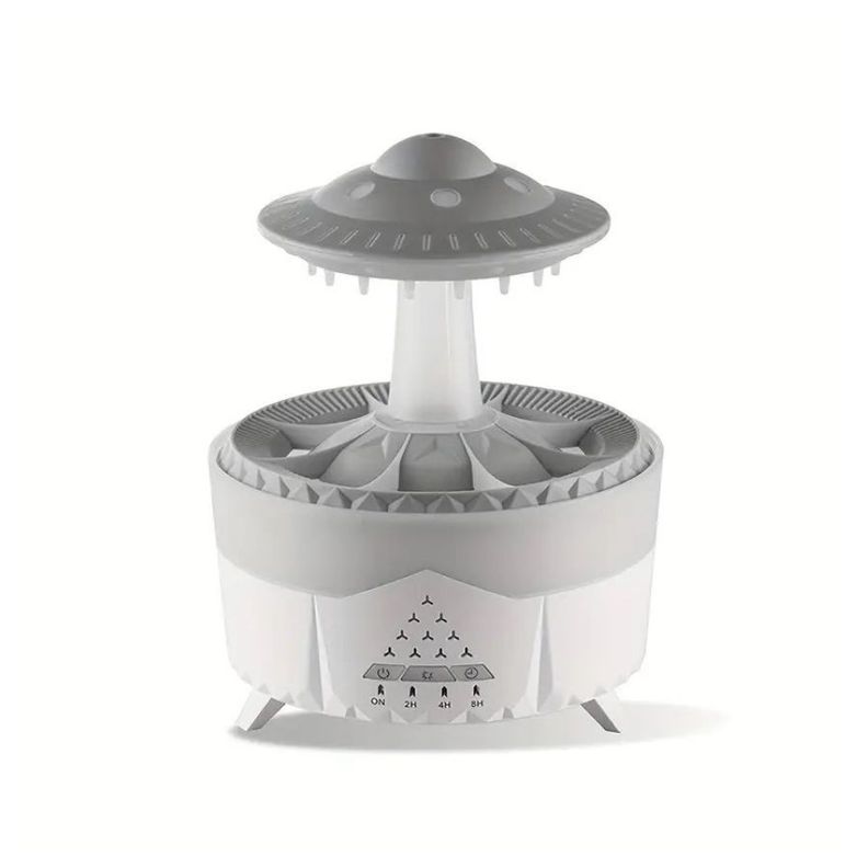 Humidificador Gotas De Agua Simulación Difusor Aroma Hogar-0