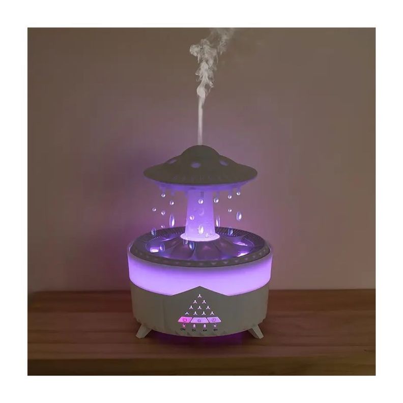 Humidificador Gotas De Agua Simulación Difusor Aroma Hogar-2