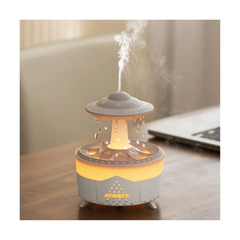 Humidificador Gotas De Agua Simulación Difusor Aroma Hogar-3