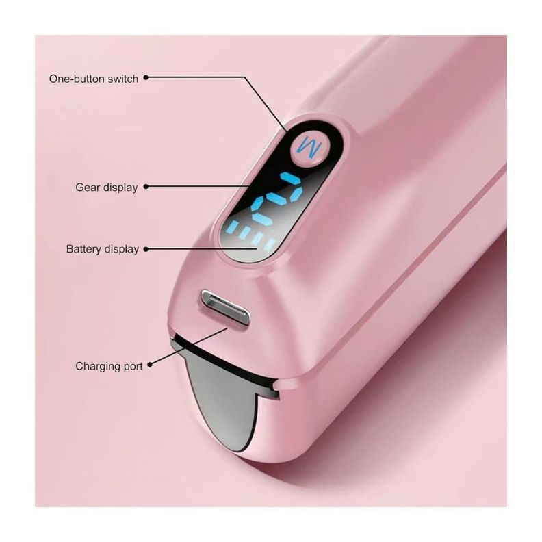 Peine Alisador De Cabello Calentamiento Rápido Pantalla Led-4