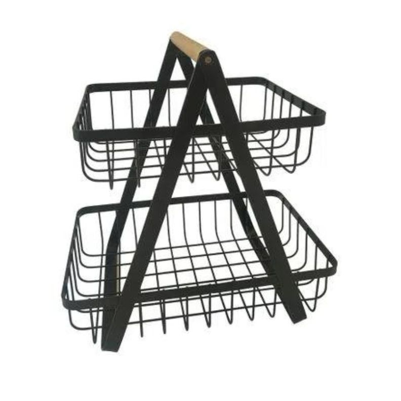 Organizador Frutero Metálico 27x17x29cm-0