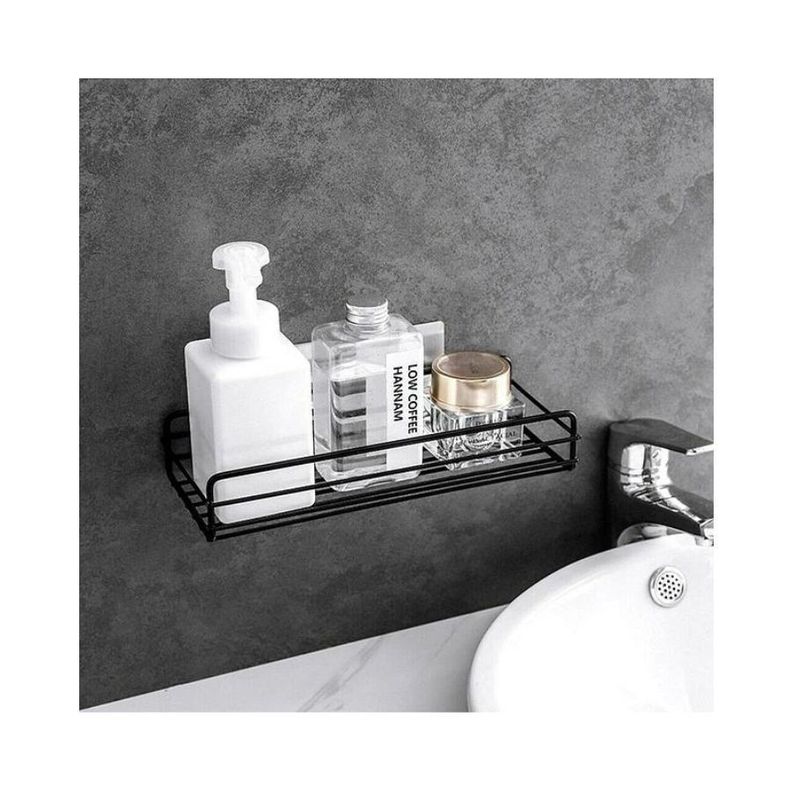 Estante De Almacenamiento de Baño Colgador De Pared-2
