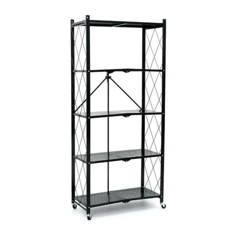 Estante Organizador Plegable Metálico Multiuso 5 Niveles-0